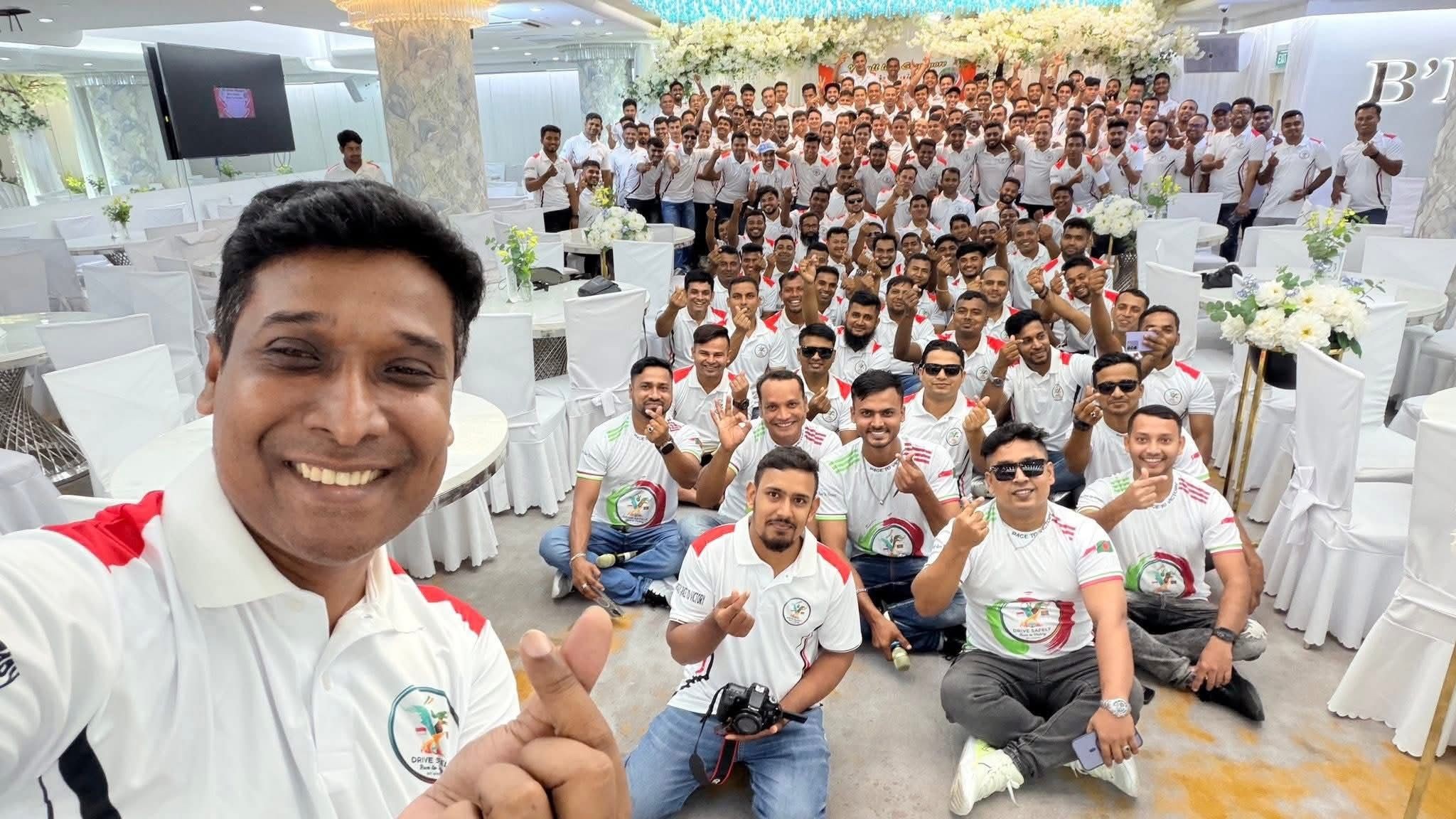 সিঙ্গাপুরে ‘ড্রাইভ সেইফলি, রেইস টু ভিক্টোরি সংগঠনের উদ্যোগে চালকদের নিয়ে সচেতনতামূলক প্রোগ্রাম অনুষ্ঠিত